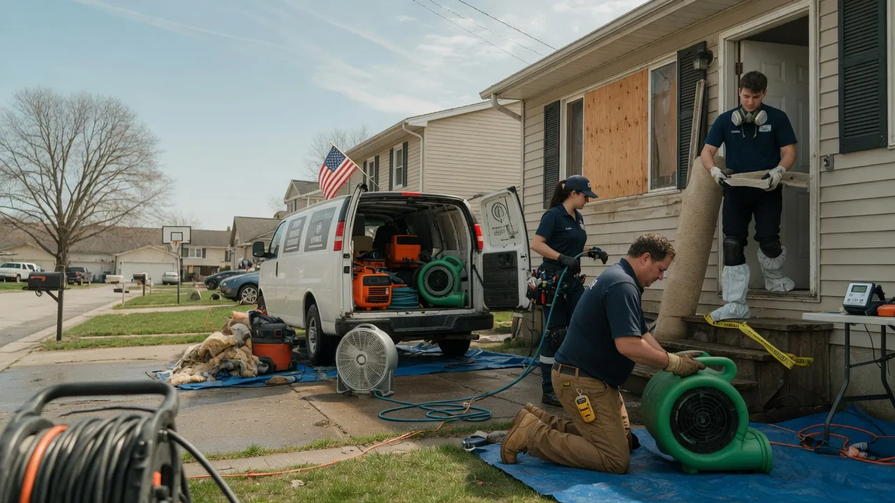 Water Damage Restoration in Louisville, MS near me
